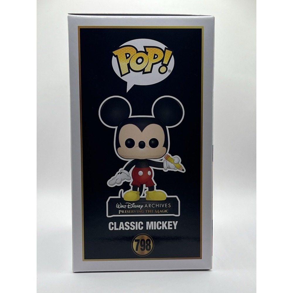 Classic Mickey Mouse Disney 50th Anniversary Funko Pop #798 Preserving The Magic - Picture 7 of 10
